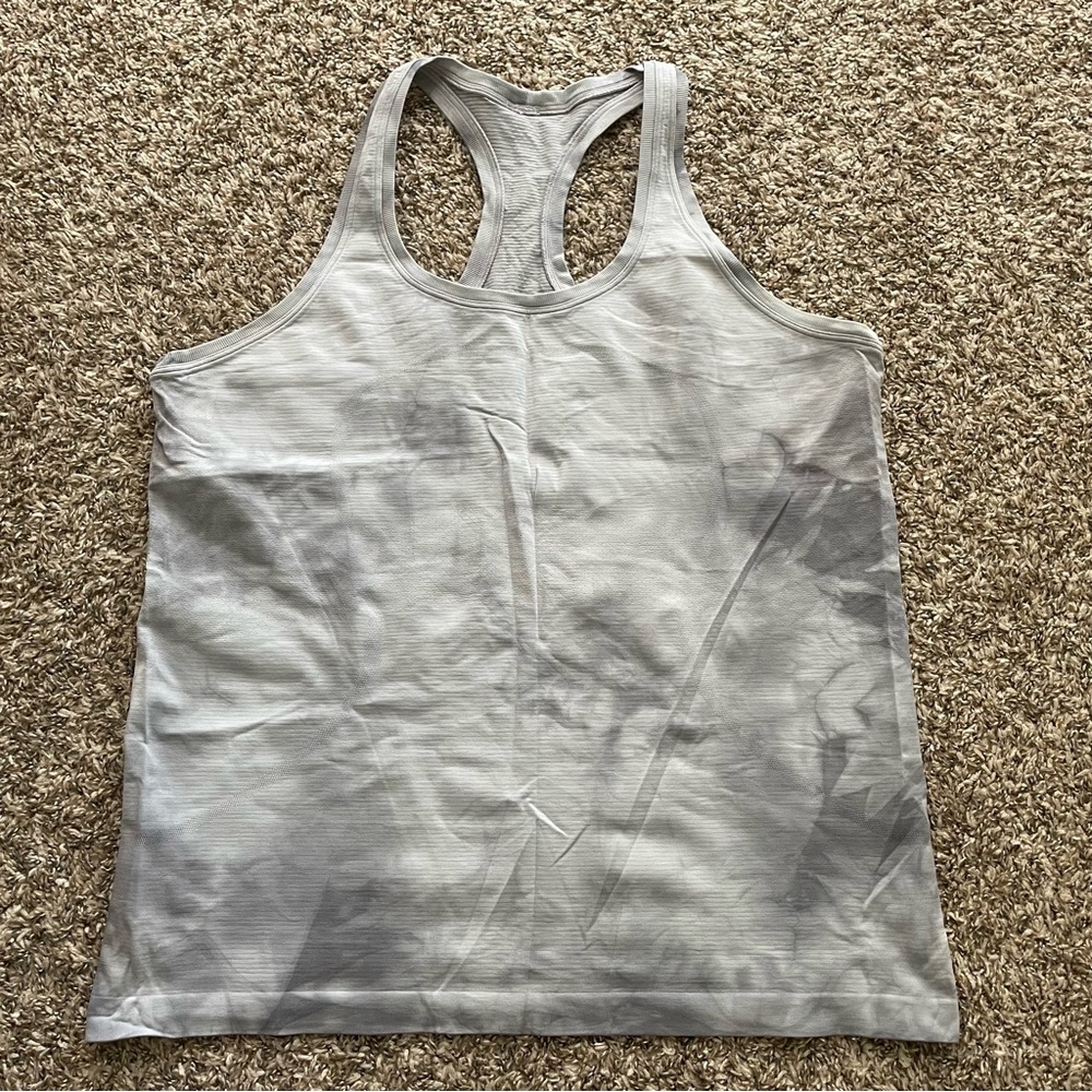 Lululemon Swiftly Racerback Tank Diamond Dye